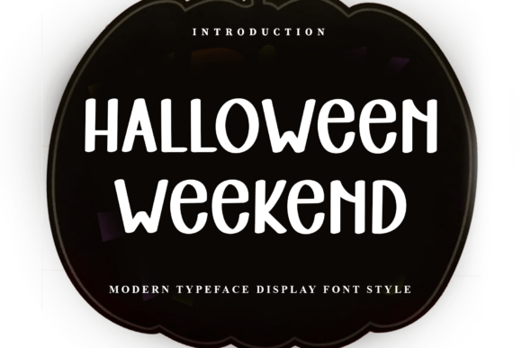 Designing with Halloween Weekend: A Soft Display Font for Web