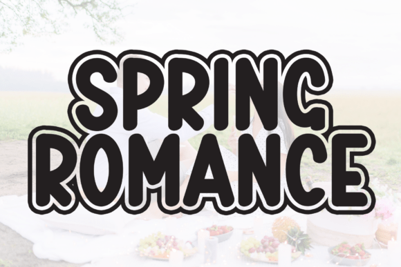 Designing with Spring Romance: A Cheerful Display Font for Branding