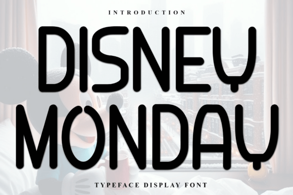 Disney Monday: The Perfect Display Font for Crafters