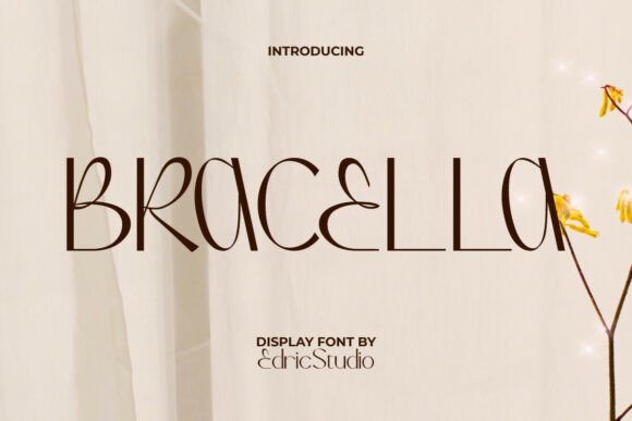 Elevate Editorial Design with the Bracella Typeface