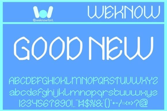 Good New: The Retro-Techno Display Font for Modern Campaigns
