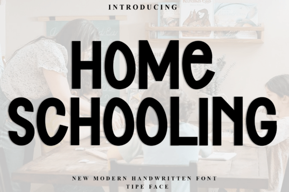 Home Schooling Font: A Maker's Review for Labels & Cards