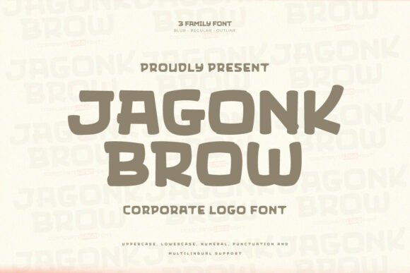 Jagonk Brow Typeface Review for Bold Campaigns