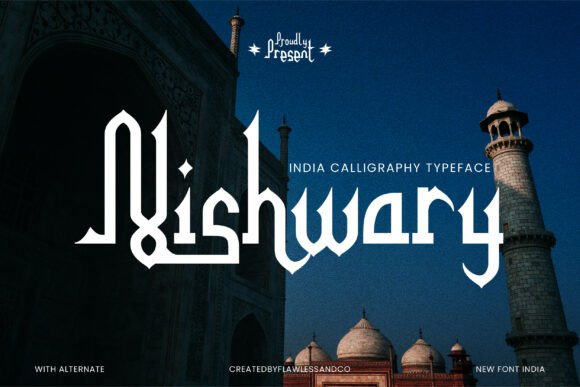 Nishwary: The Bold Display Font for Cultural Campaigns