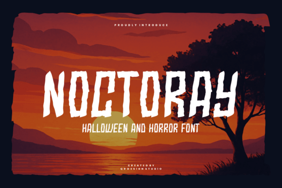 Noctoray: The Quirky Display Font for Scroll-Stopping Content