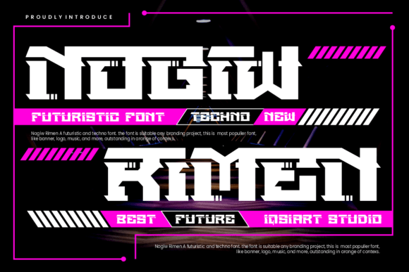 Nogiw Rimen: A Bold Display Font for Modern Editorial Design