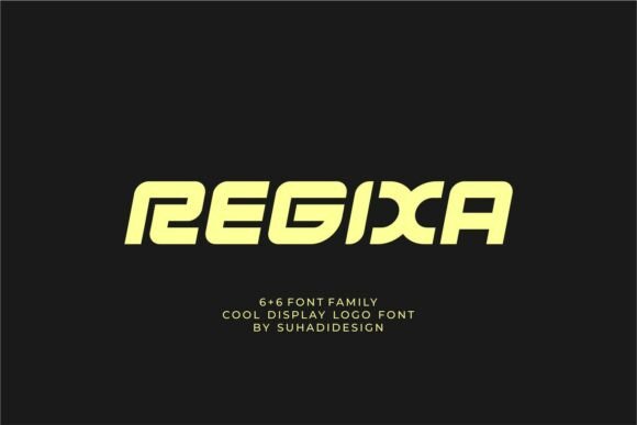 Regixa Normal: The Ultimate Display Font for Modern Branding