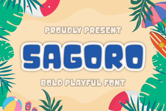 Sagoro: A Playful Display Font for Modern Web Design