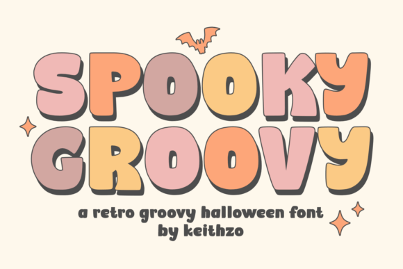 Spooky Groovy Font: A Retro Halloween Display Type Review