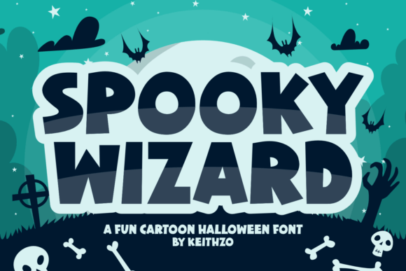Spooky Wizard Font: The Ultimate Display Typeface for Halloween Campaigns