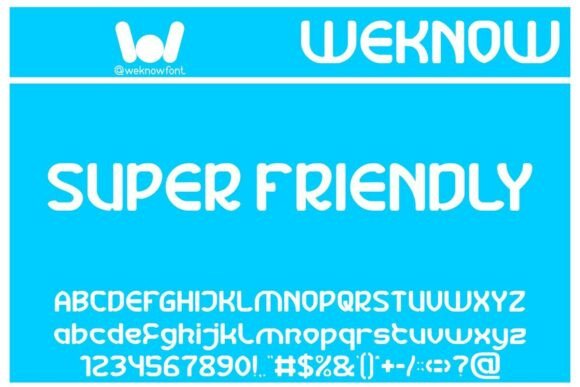 Super Friendly: The Display Font for Modern Brands