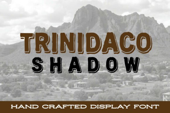 Trinidaco Shadow: A Bold Typeface for Web Headers