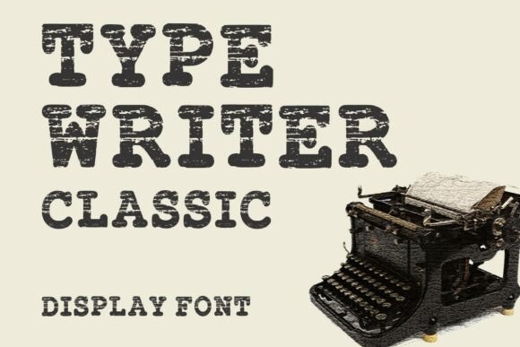 Using Type Writer Classic for Bold Retro Web Headers