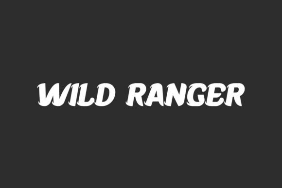 Wild Ranger: A Bold Display Font for Editorial Impact